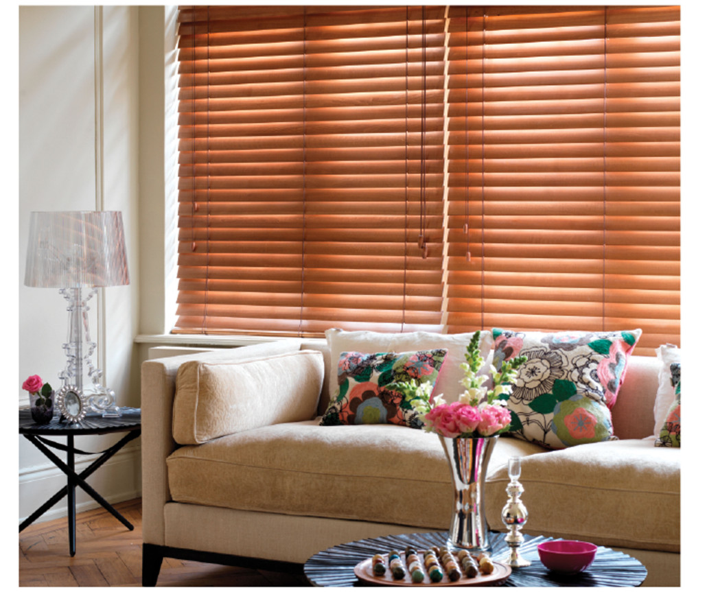 Wooden Venetian blinds